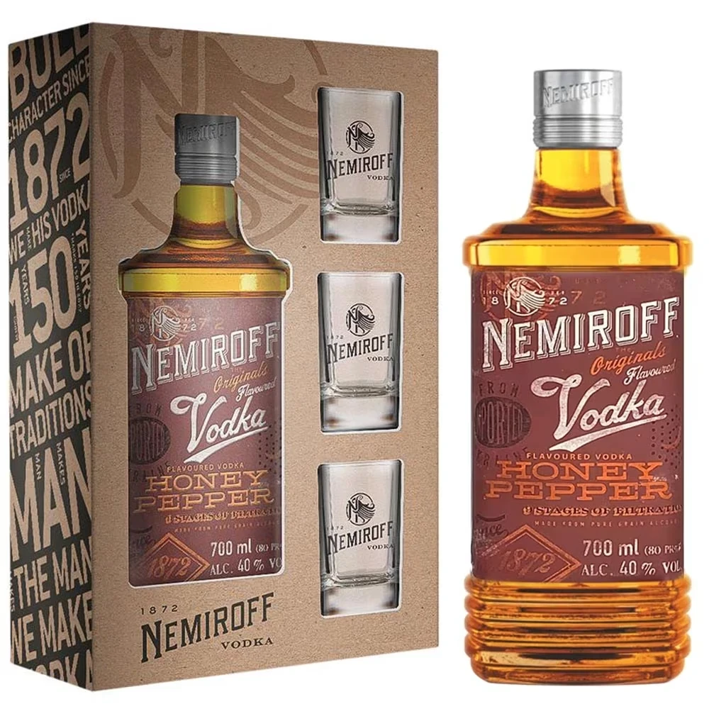 Vodka, Honigpfeffer, Originals, 700 ml, Nemiroff