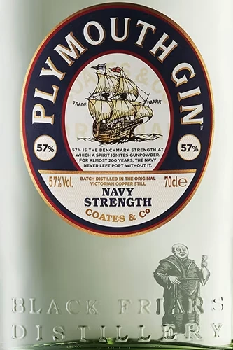 Plymouth Gin 57% Vol.