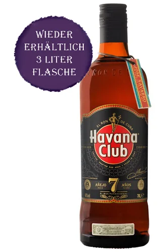 Havana Club 7 Jahre - 3 Liter Rum