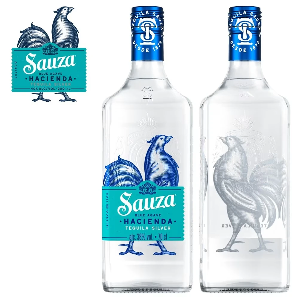 Sauza Hacienda Blanco Tequila - 35% Vol. / 0,7 Liter