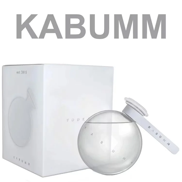 Vodka, Flakon, Glaskugel, Verpackung, Kabumm, parfumflakon, glaskugel, vodka, kabu(m)m, box