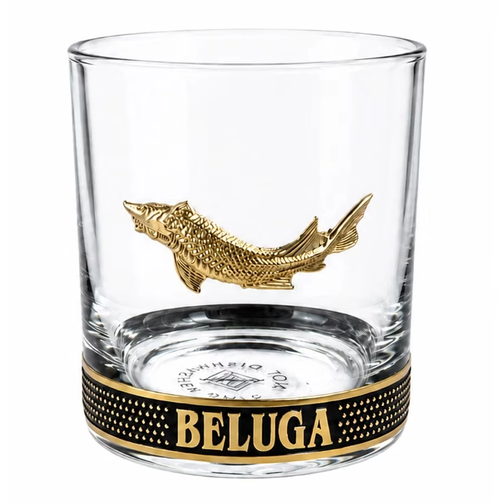 Beluga Vodka Tumbler - Gold Editon