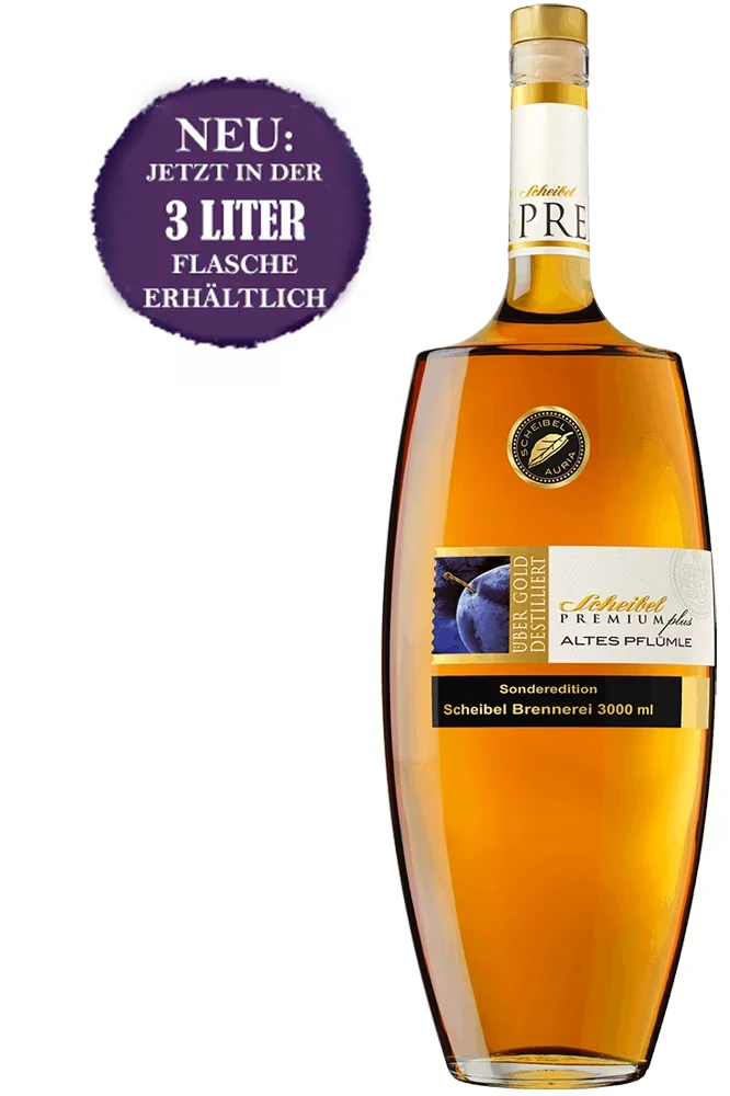 Scheibel PREMIUMplus Altes Pflümle - 3 Liter