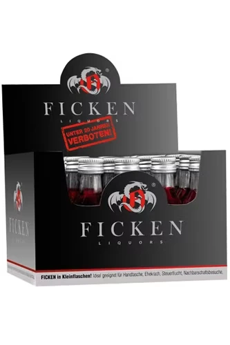 Ficken-Likoer-Box - Altes Design