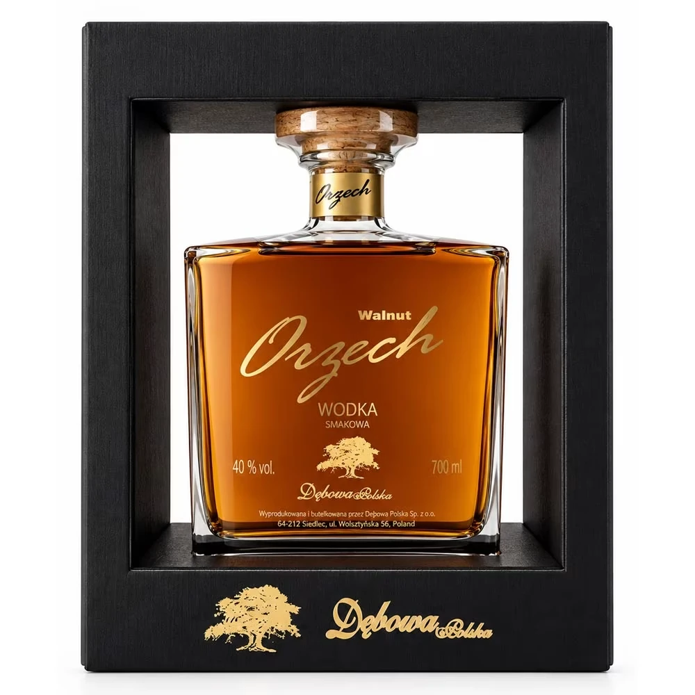 Debowa Orzech (Walnuß) Vodka in Geschenkbox