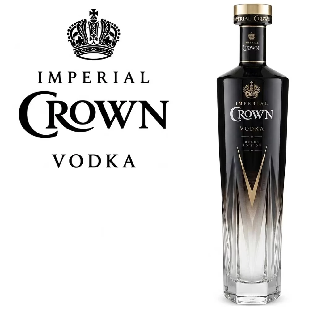 Imperial Crown - Black Edition Vodka - 40% Vol. / 0,7 Liter