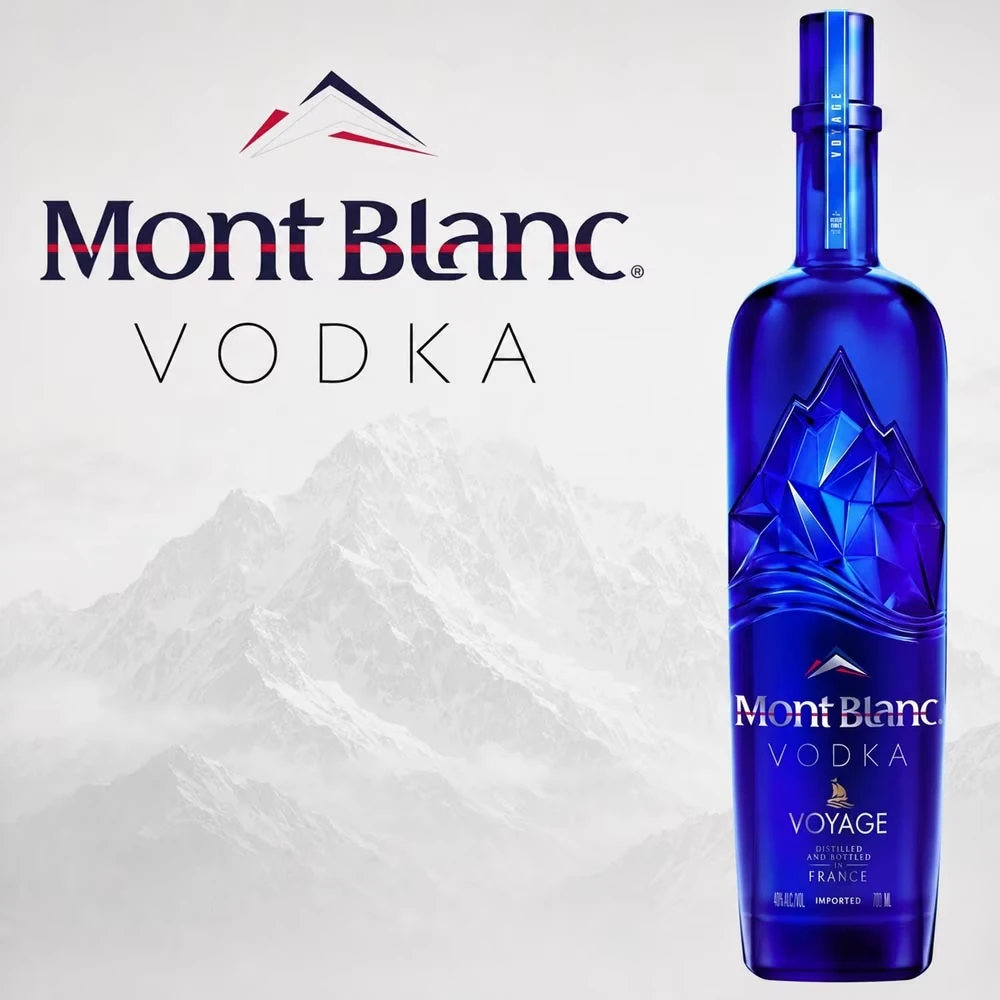 Mont Blanc Voyage Vodka - 40% Vol. / 0,7 Liter