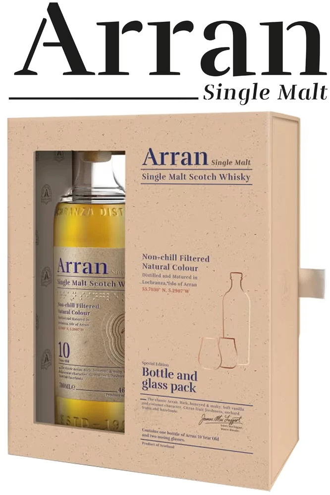 Arran 10 Jahre Geschenkset