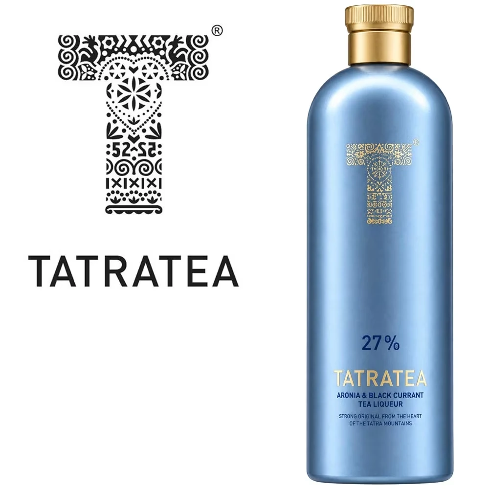 TATRATEA 27% Aronia & Black Currant Tea Liqueur – 0,7 Liter