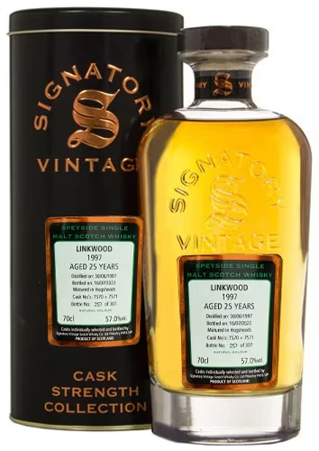 Linkwood Vintage 1997 Signatory 25 Jahre