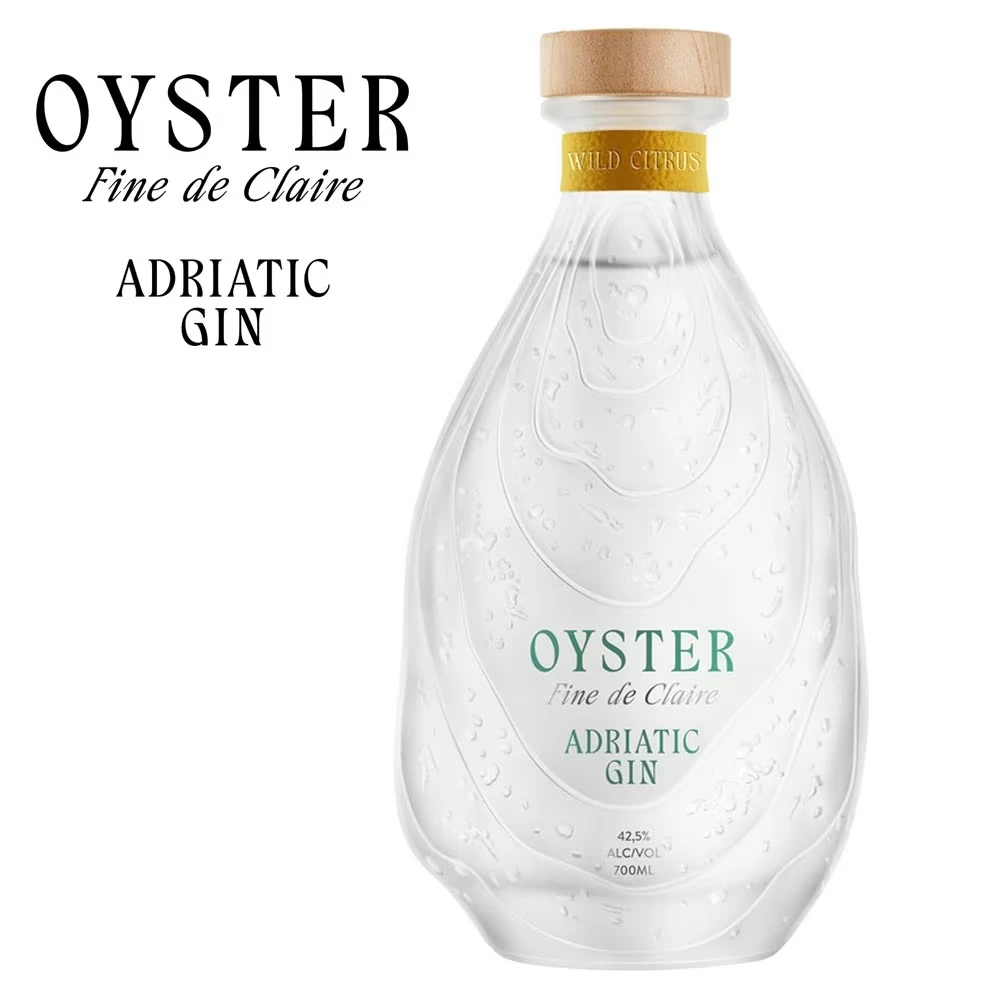 Oyster Fine de Claire Adriatic Gin Wild Citrus – 42,5 % Vol. / 0,7 Liter