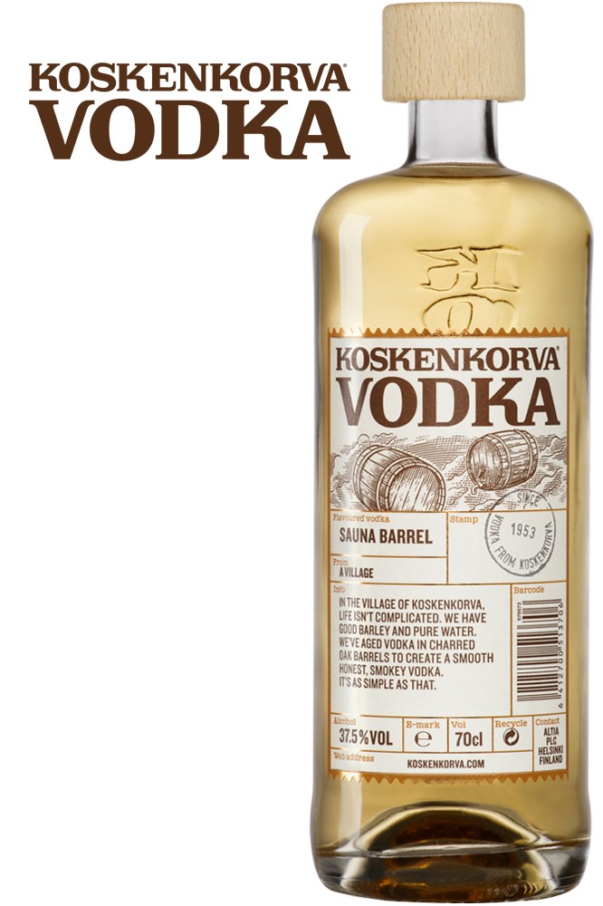 Koskenkorva Sauna Barrel Vodka