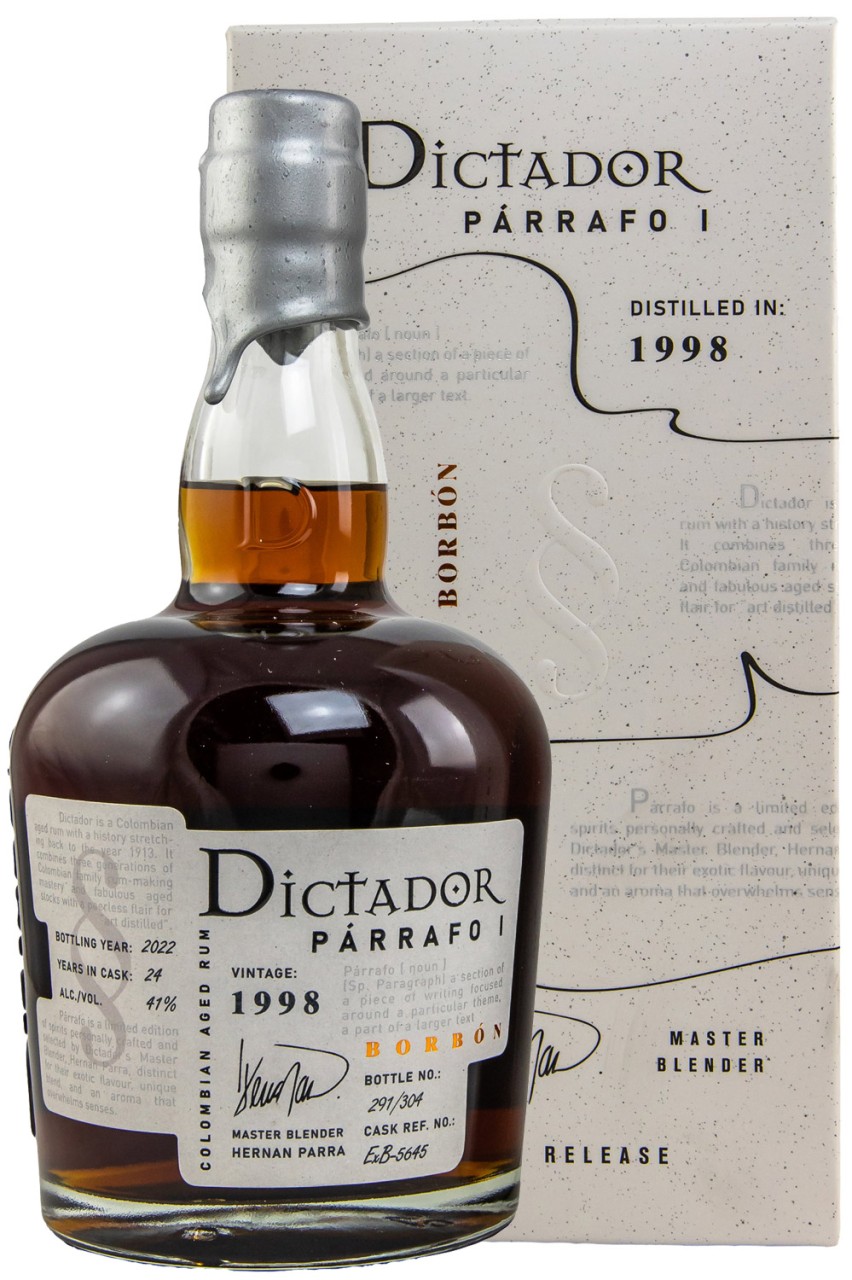 Dictador Parrafo 1998/2022 - Bourbon Cask