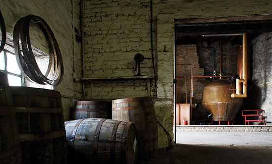 Schottische Whisky Brennerei