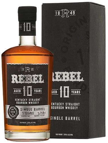 Rebel Jell 10 Jahre - Single Barrel Bourbon