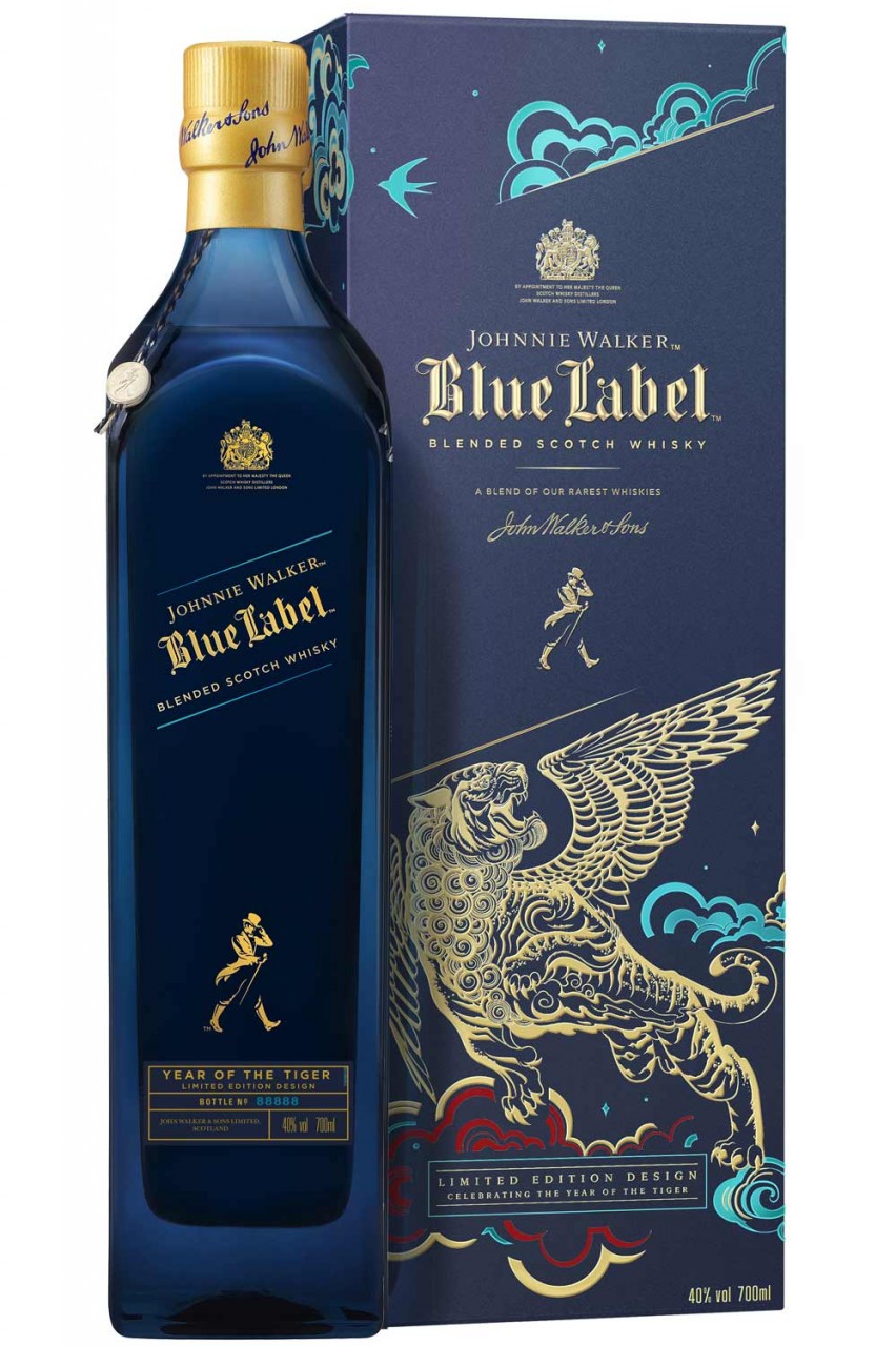 Johnnie Walker Blue Label Chinese New Year - Tiger