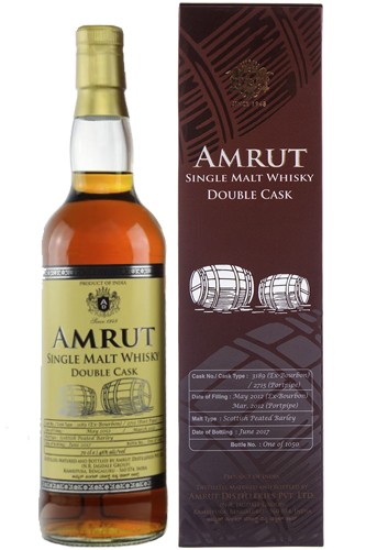 Amrut Double Cask 3rd Edition - Bourbon / Portpipe