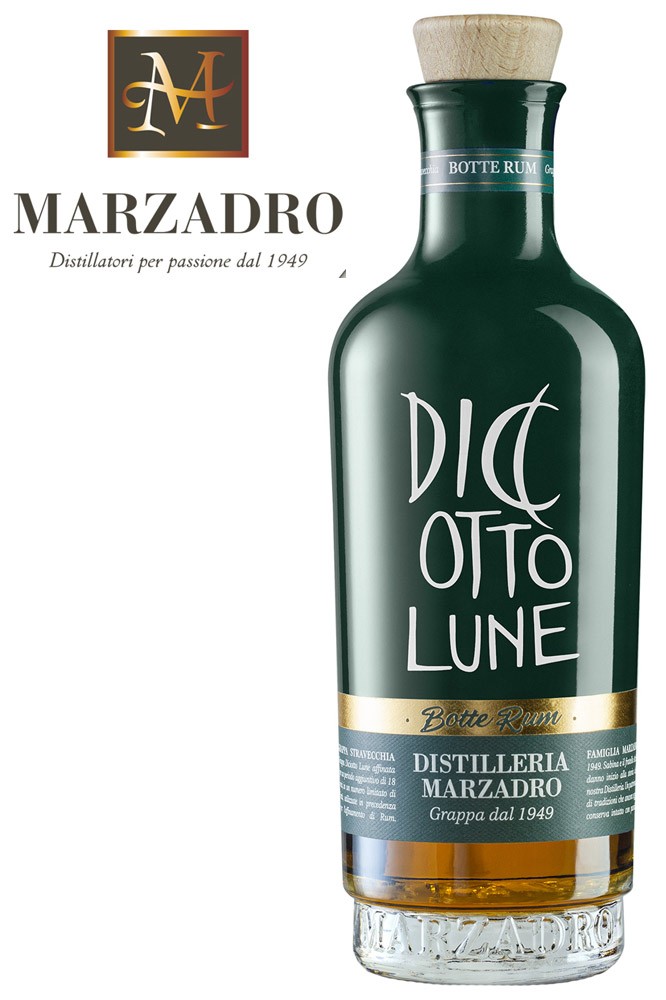 Marzadro Le Diciotto Lune - Riserva Bote Rum Grappa