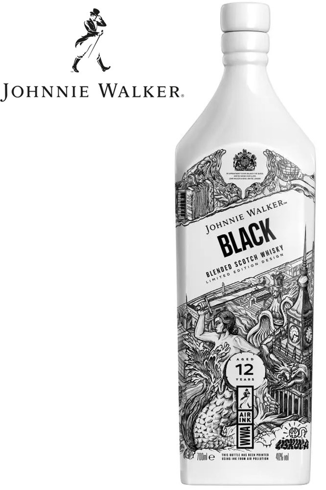 Johnnie Walker Black Label 12 Jahre - Warsaw Air Ink