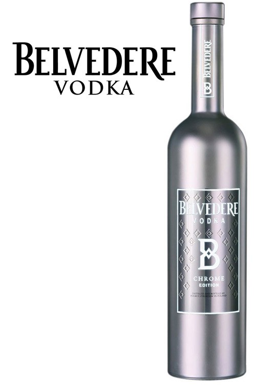 Belvedere Chrome Edition - 1,75 Liter Vodka