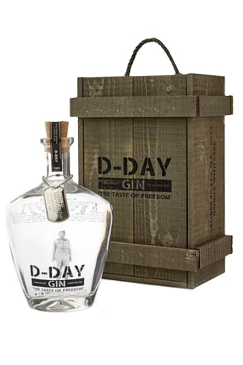 D-Day Gin mit Holzkiste