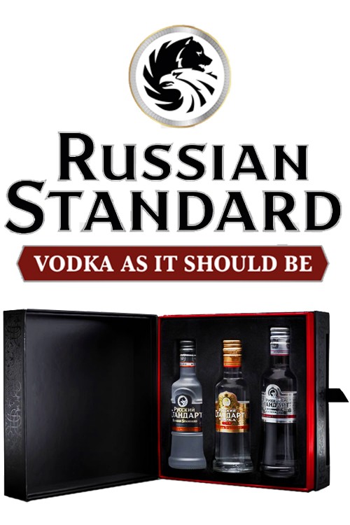 Russian Standard Tasting Box - 3 x 50 ml