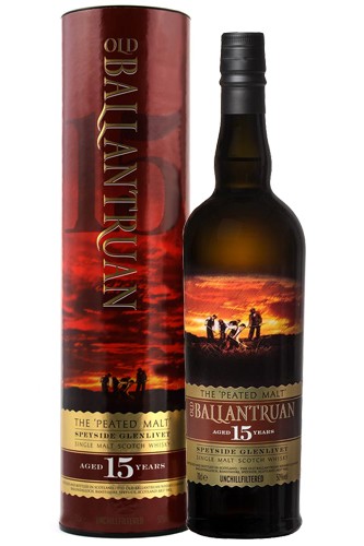 Old Ballantruan 15 Jahre - Peated Whisky - 50% Vol.