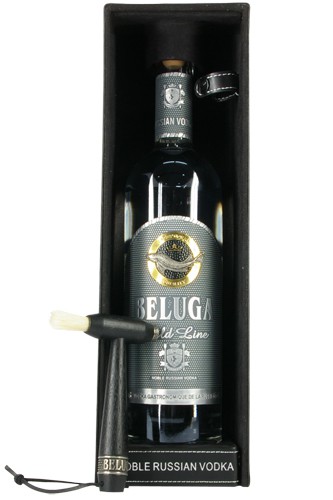 Beluga Gold Leder Edition Vodka 1 Liter