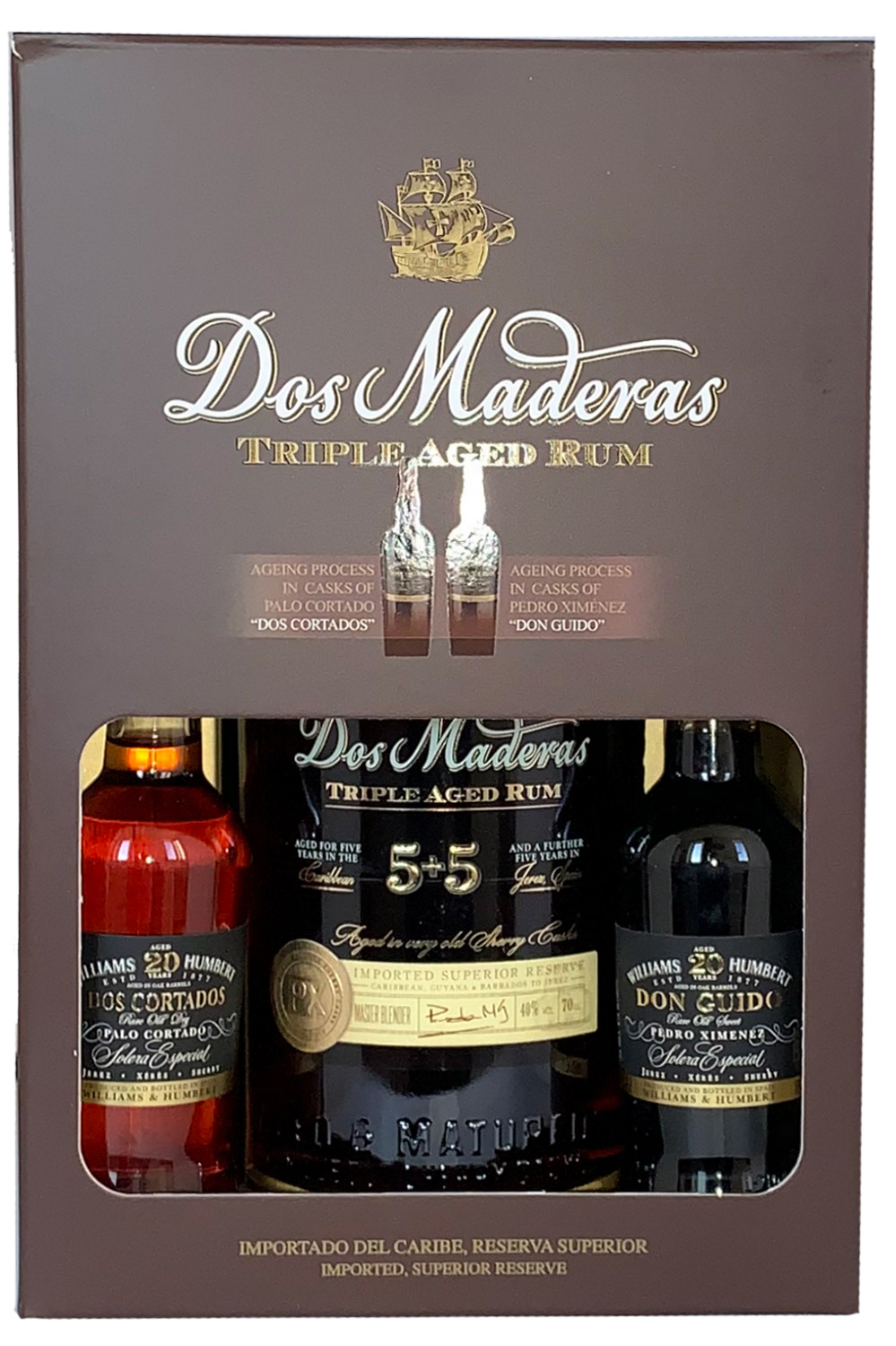 Dos Maderas PX 5 + 5 Rum - Sherry Box - Vodka Haus