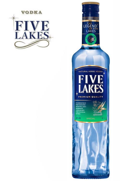 Five Lakes Special Vodka - 0,7 Liter