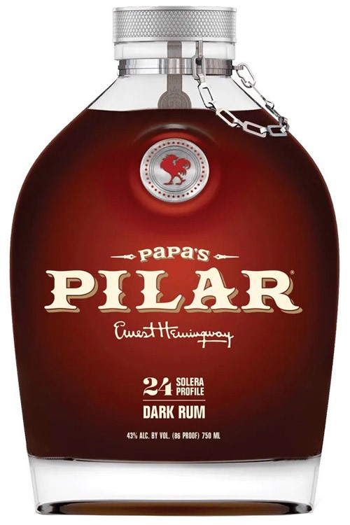 Papa’s Pilar Ernest Hemingway Dark 24 Solera Rum 