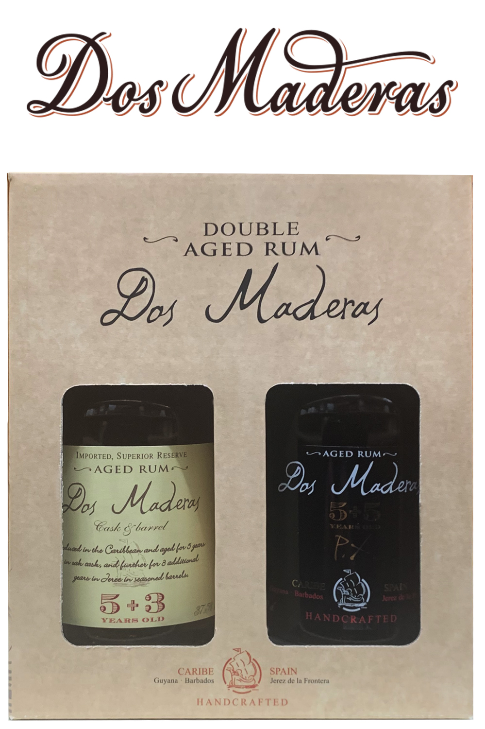 Dos Maderas Haus Vodka PX Set Rum Tasting -