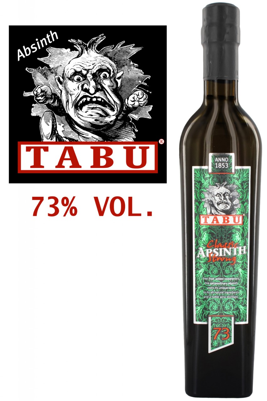 Tabu Classic Strong Absinth - 73% Vol.
