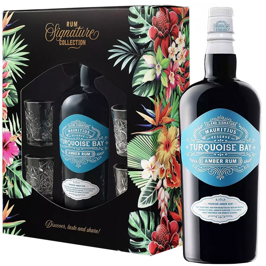 Turquoise Bay Island Rum - Geschenkset
