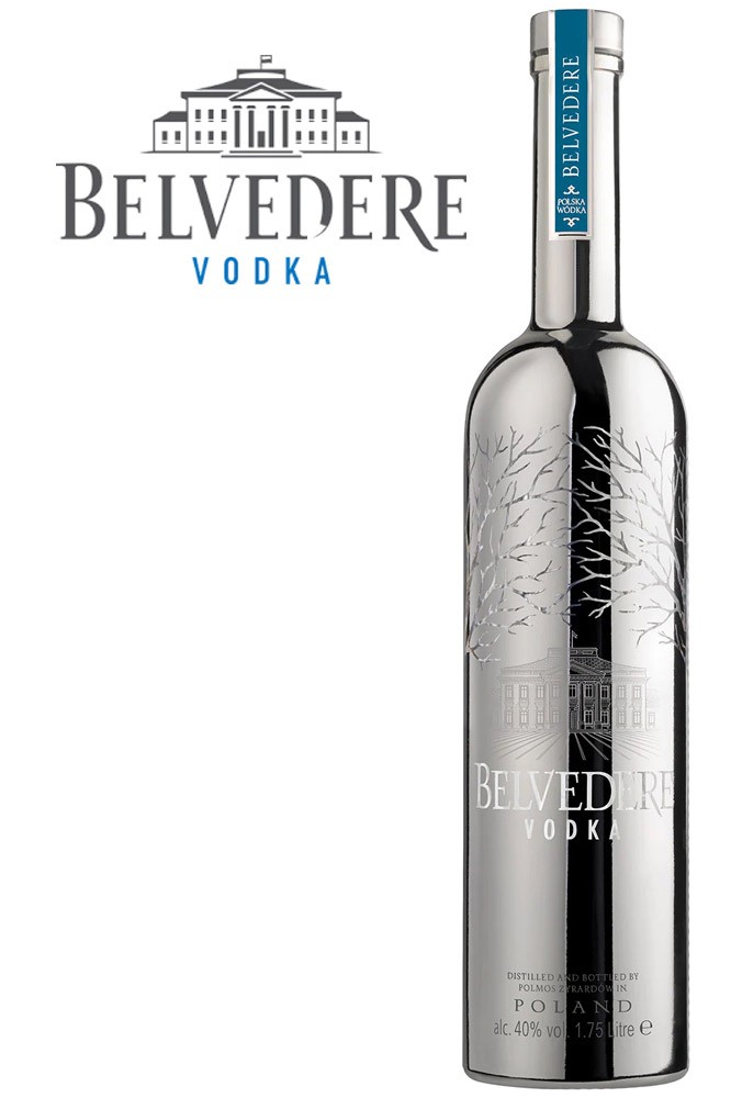 Belvedere Silber Edition - 1,75 Liter Vodka