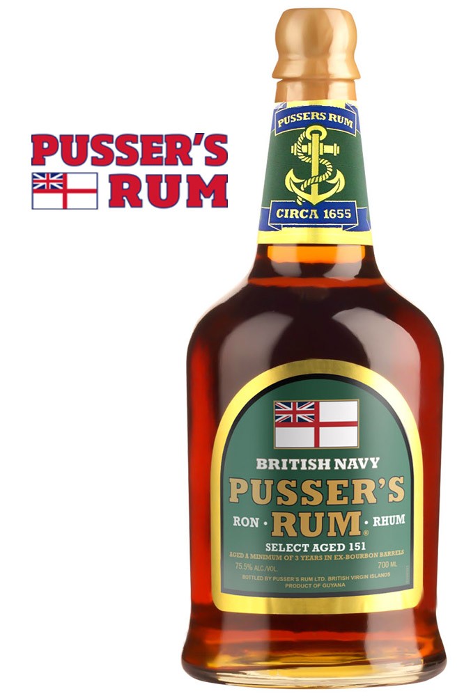 Pussers Select Aged 151 Rum - 75,5%