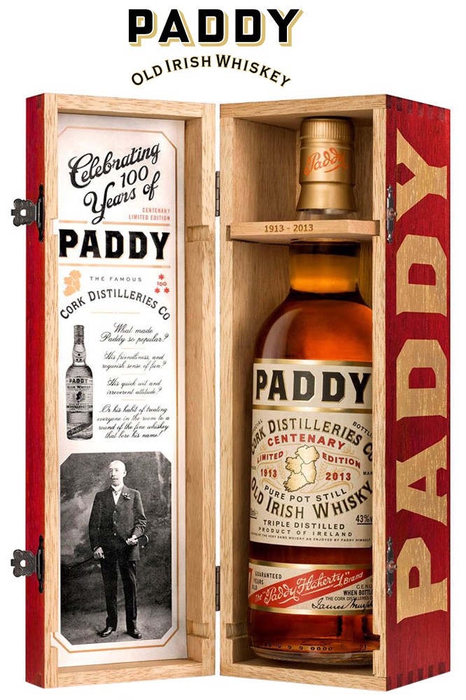 Paddy Centenary Irish Whiskey
