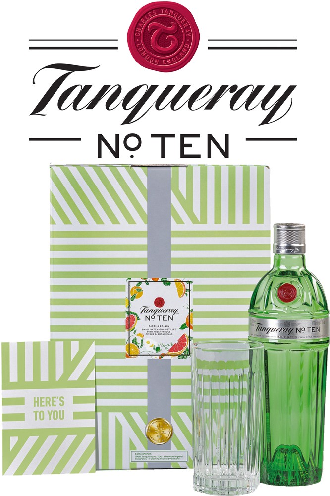 Tanqueray No. TEN Gin Geschenkset