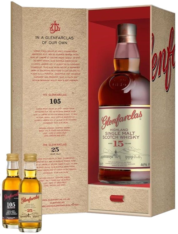 Glenfarclas 15 Jahre - Whisky Tasting Pack