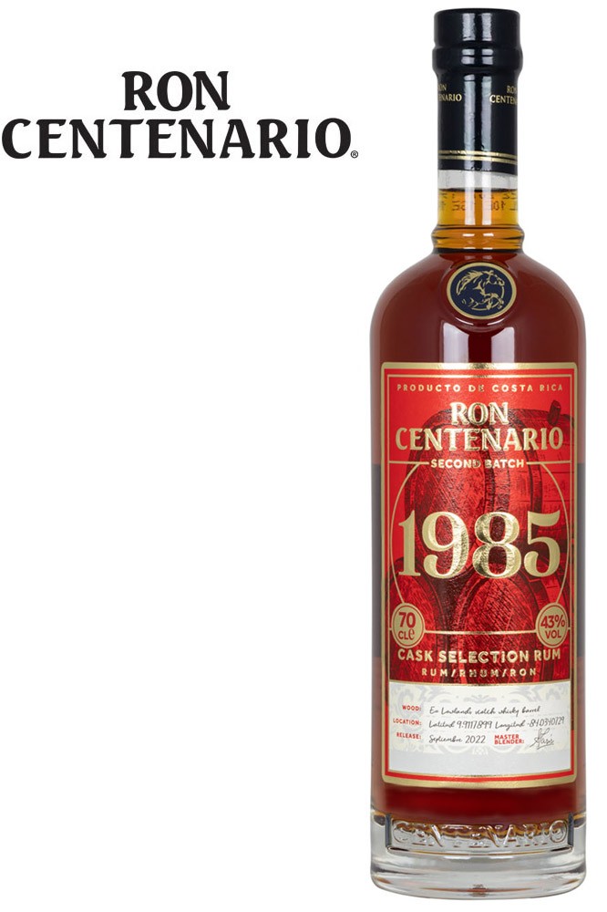 Ron Centenario 1985 Rum - Batch 2