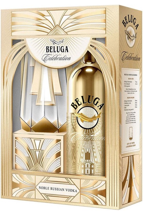 Beluga Celebration Vodka Geschenkset