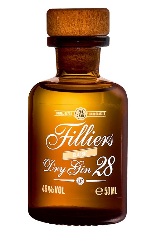 Filliers Dry Gin 28 - Miniatur