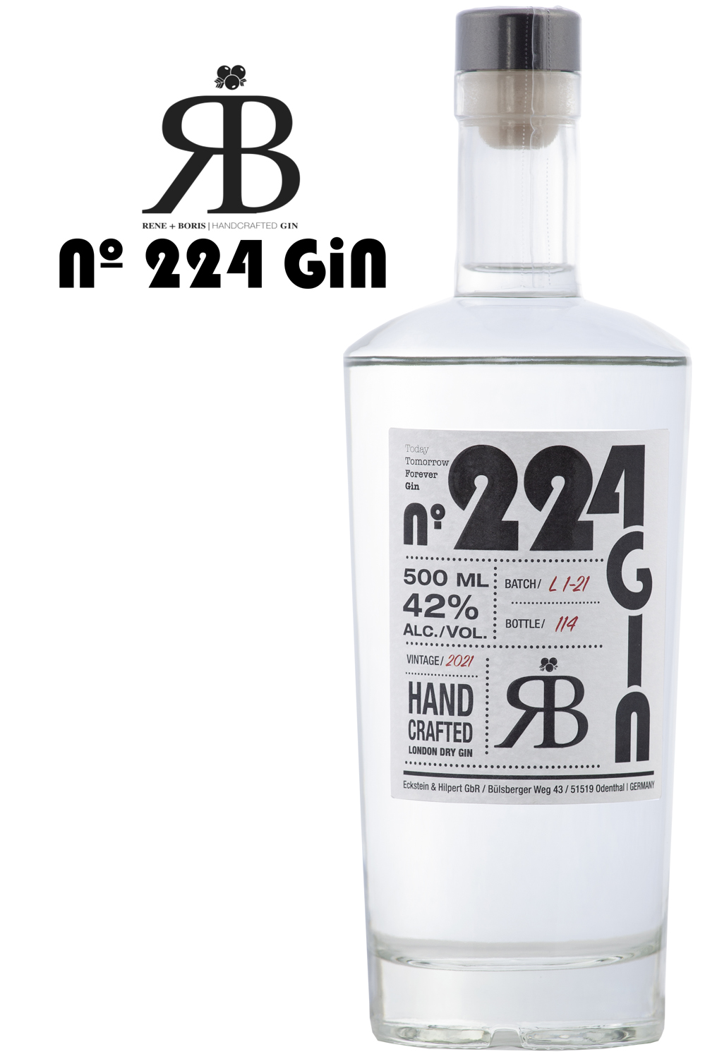 No. 224 Gin aus Odenthal - Vodka Haus