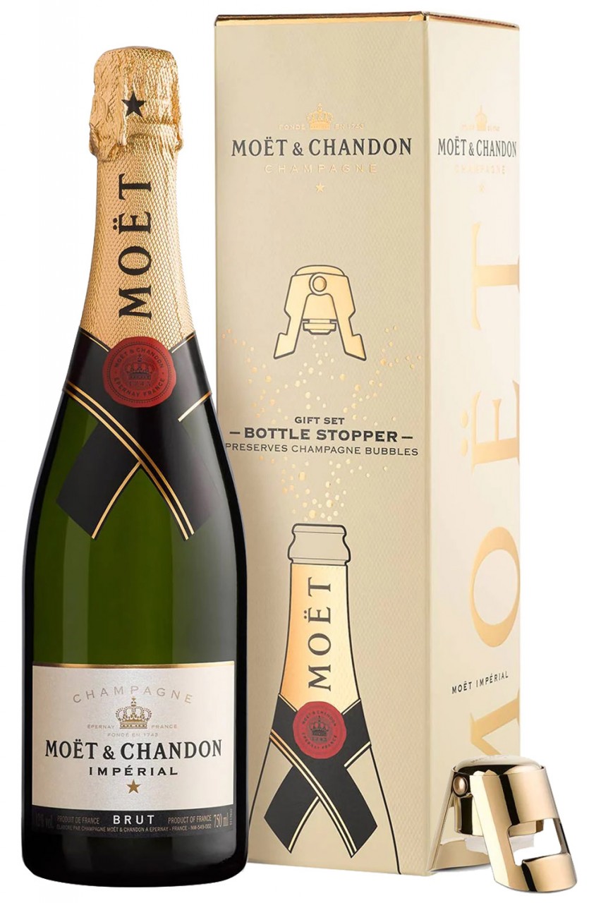 Moët & Chandon Brut Imperial Champagner & Verschluß