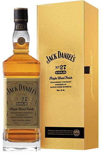 Jack Daniels No. 27 Gold - Maple Wood FInish
