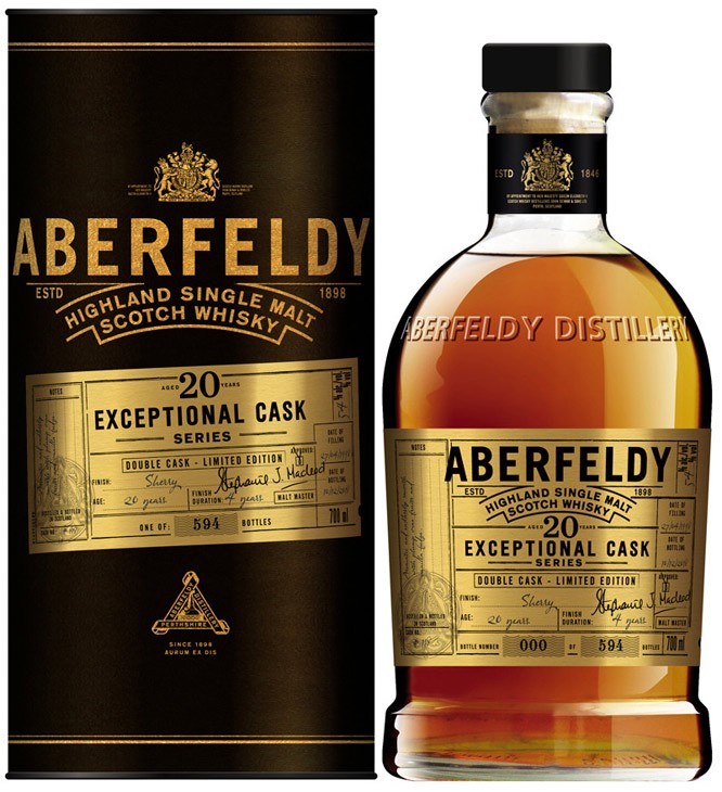 Aberfeldy 20 Jahre Exceptional Sherry Cask Finish - 54%