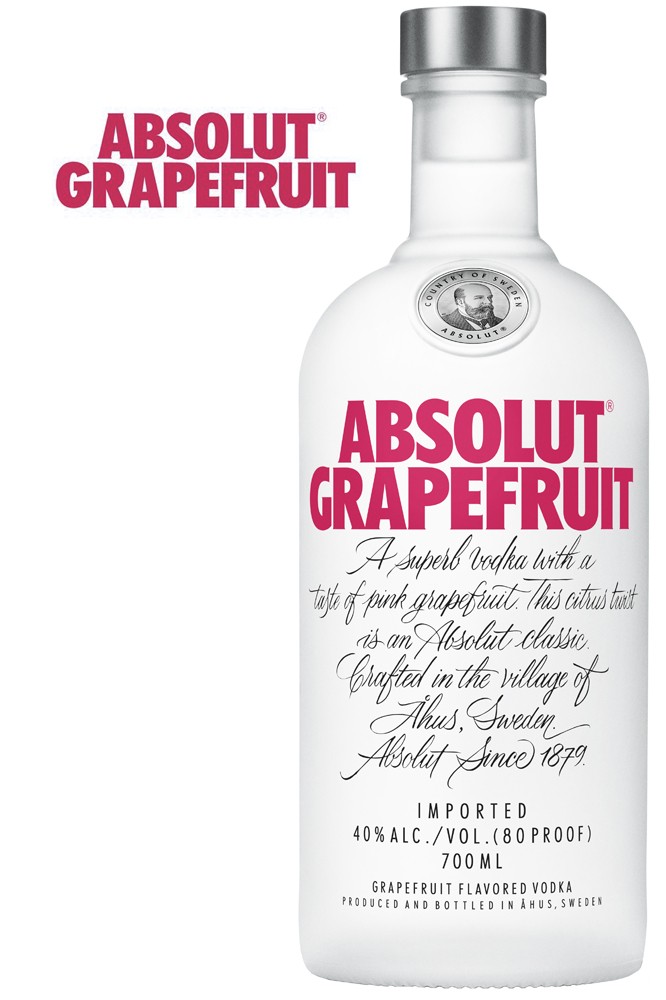 Absolut Grapefruit Vodka - 0,7 Liter