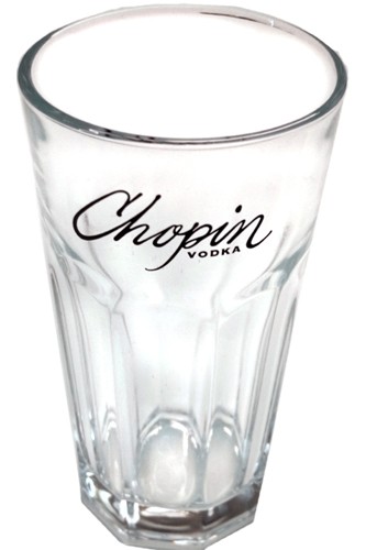 Chopin Vodka Longdrink Glas