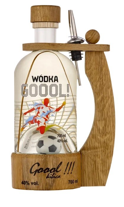 Debowa Polska Vodka mit Henkel & Fussball