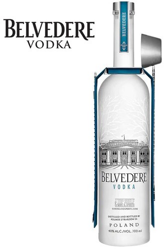 Belvedere Vodka Stirrer Spoon & Jigger